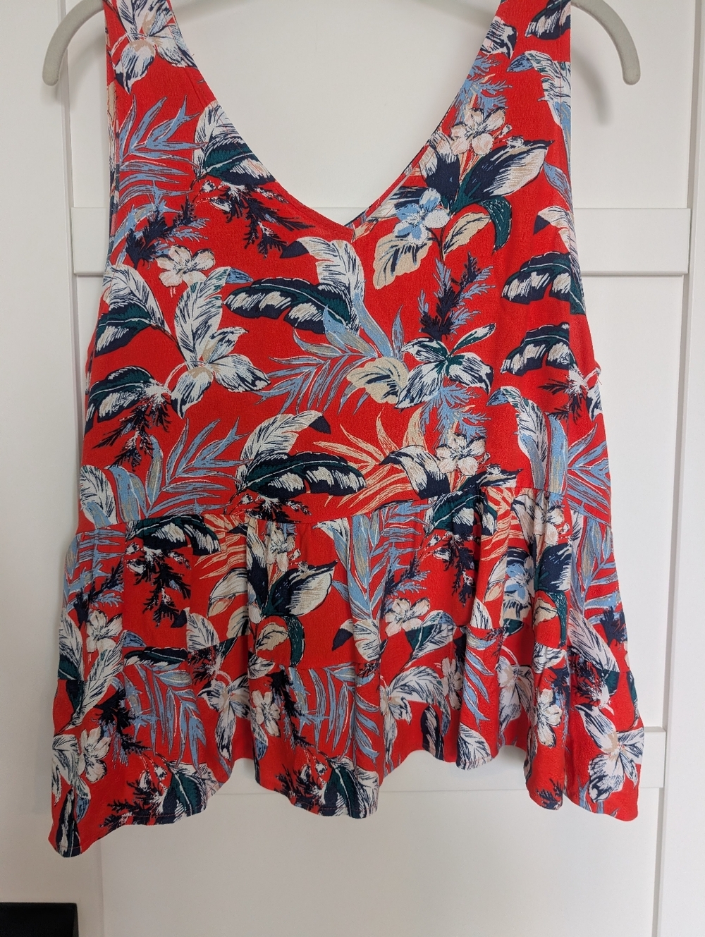 Loft Petite Floral Sleeveless Women's Top - LP